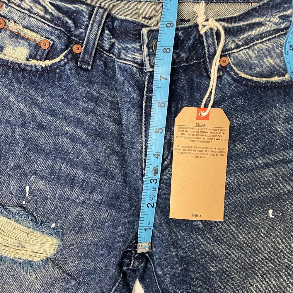Rock Revival slouchy straight distressed jeans 25 - Picture 11 of 12